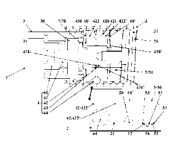 A single figure which represents the drawing illustrating the invention.